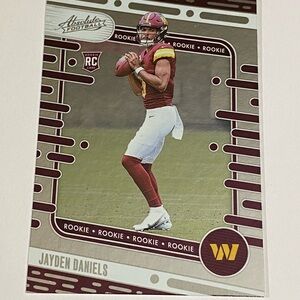 Jayden Daniels,  Absolute, Rookie Card